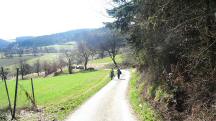  Blick auf die Wanderstrecke nach Tottendorf 