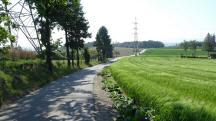  Blick auf die Wanderstrecke in Obernberg 