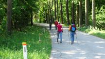  Blick auf die Wanderstrecke 