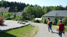 Blick auf die Wanderstrecke im Weiler Schl�gelwiese