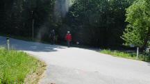 Blick auf die Wanderstrecke beim Weiler Schl�gelwiese
