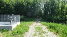  Blick auf die Wanderstrecke 
