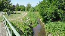 Blick auf die Wanderstrecke und auf den Gr�blerbach