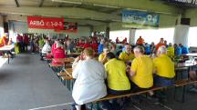  Wanderer im Zielraum 