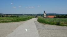  Blick auf die Wanderstrecke nach Zemling 