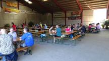  Wanderer im Zielraum 