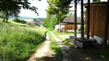  Blick auf die Wanderstrecke bei Mechters 