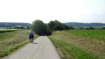  Blick auf die Wanderstrecke 