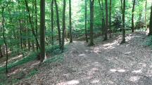  Blick auf die Wanderstrecke 