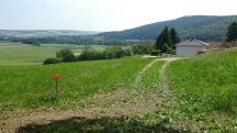  Blick auf die Wanderstrecke nach D�rnhag 