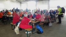  Wanderer im Zielraum 