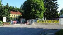  Blick zum Start-/Zielraum 