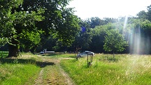  Blick auf die Wanderstrecke zur 1. K+L 