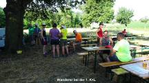  Wanderer bei der 1. K+L 