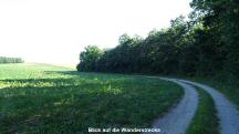  Blick auf die Wanderstrecke 