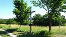  Blick zum Wegkreuz - Weigl-Kreuz 