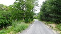 Wanderroute auf der Landstra�e entlang der Mank nach Thal