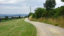  Blick auf die Wanderstrecke 