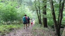  Blick auf die Wanderstrecke 