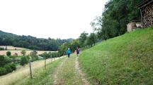  Blick auf die Wanderstrecke 