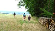  Blick auf die Wanderstrecke 