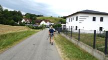  Blick auf die Wanderstrecke in Gassen 