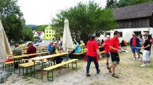  Wanderer im Zielgel�nde 