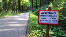  Infotafel f�r die Wanderer zur Wanderstrecke 