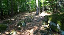 Blick auf die Wanderstrecke 