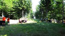  Wanderer bei der 3. K+L - Peilstein 