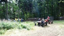  Wanderer bei der 3. K+L - Peilstein 