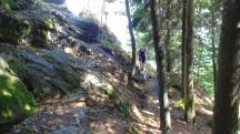  Blick auf die Wanderroute zum "Kleinen Peilstein" 