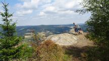  Blick zum Gipfelplateau des Gro�en Peilstein 