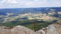  der herrliche Fernblick vom Gro�en Peilstein 