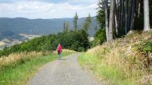  Blick auf die Wanderstrecke 