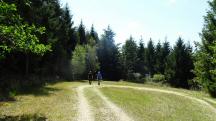  Blick auf die Wanderstrecke 
