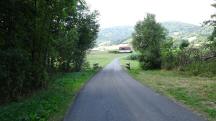  Blick auf die Wanderstrecke bei Kammerbach 