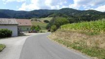  Blick auf die Wanderstrecke bei Parming 