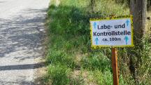  Blick zur Infotafel f�r die 5.K+L in Kapelleramt 