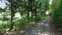  Blick auf die Wanderstrecke 