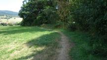  Blick auf die Wanderstrecke 