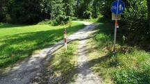  Blick auf die Wanderroute auf dem Promenadenweg 