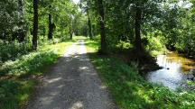 Blick auf die Wanderstrecke entlang der "Gro�en Ysper" 