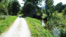 Blick auf die Wanderstrecke entlang der "Gro�en Ysper" 