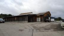  Blick zur Herbergerhalle = Start-/Zielgeb�ude 