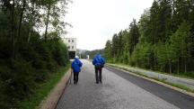  Blick auf die Wanderstrecke auf der Linzerstra�e 