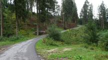  Blick auf die Wanderstrecke 