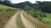  Blick auf die Wanderstrecke 
