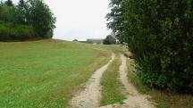 Blick auf die Wanderstrecke zum Geh�ft Sch�tzenhof
