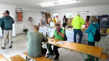  Wanderer bei der 1. K+L (Sch�tzenhof) 